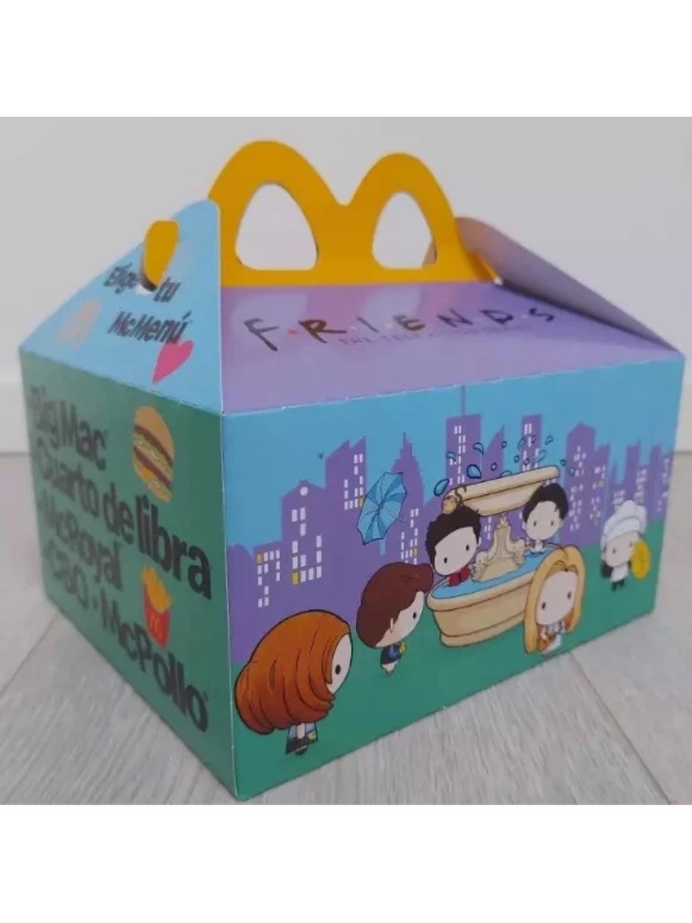 2024 McDonald's F.R.I.E.N.D.S TV Series Spain Happy Meal Toy Box Only